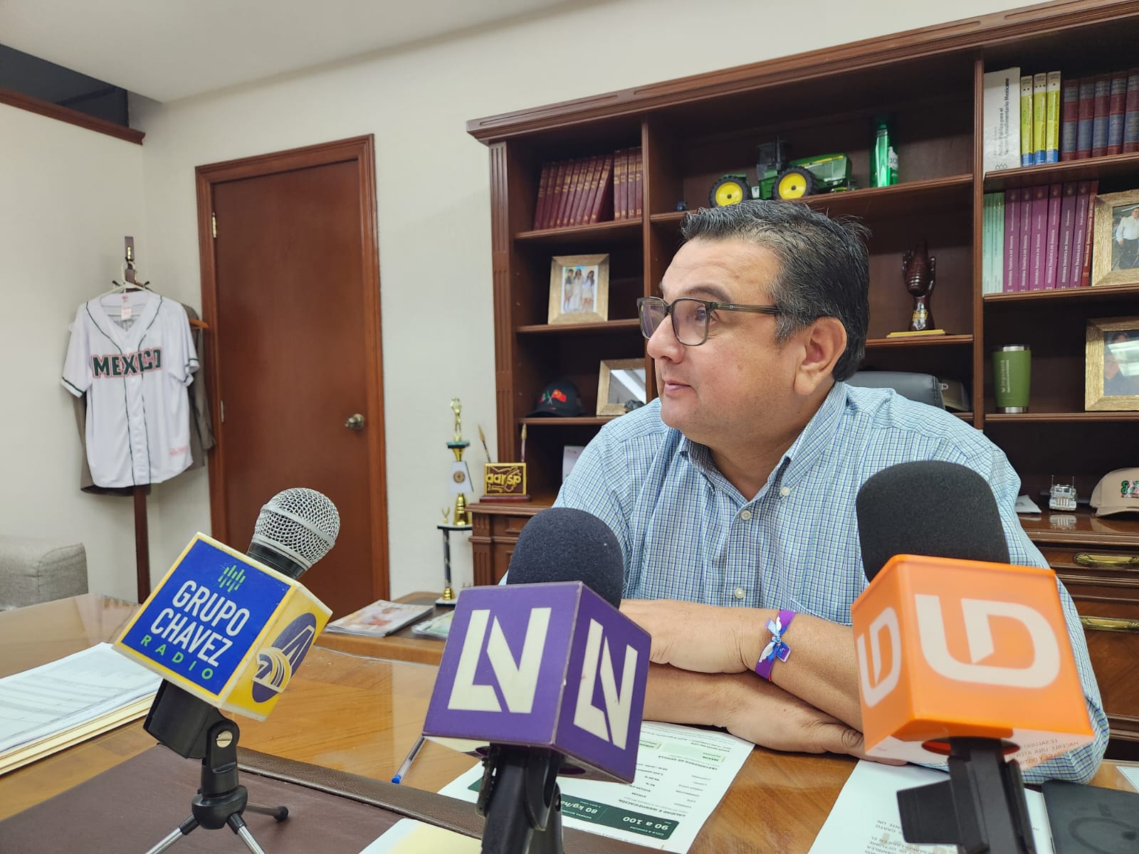 Teodoro López Menchaca, presidente de la AARSP