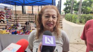 María Antonia Lule Morales, presidenta del Frente de Uniones de Vendedores Independientes del Estado de Sinaloa
