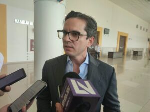 Titular de la Secretaría de Economía de Sinaloa, Diego Armando Aguerrebere Espitia