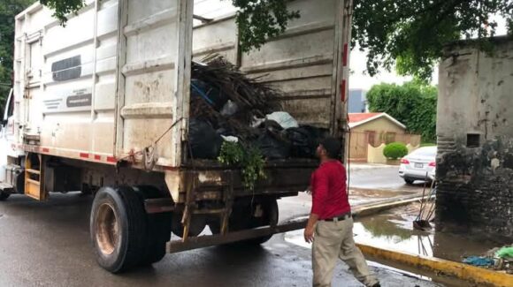 Recolectan más de 7 toneladas de basura tras fin de semana en la Feria del Rosario en Guasave