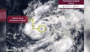 Se forma la tormenta tropical ‘Vance’ en el Pacífico; podría intensificarse de forma rápida