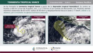Tormenta Tropical Vance