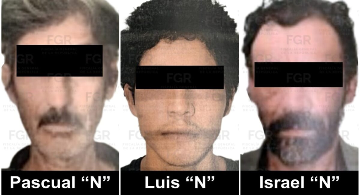 Les dan 12 años de cárcel, cayeron con fusiles, granada y explosivos en Concordia, Sinaloa