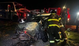 Choque entre camión de pasajeros y automóvil deja un hombre sin vida en zona rural de Mazatlán, Sinaloa