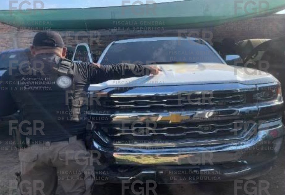 Vehículo asegurado en Las Golondrinas