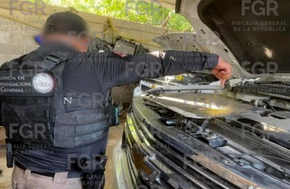 Vehículo asegurado en Las Golondrinas