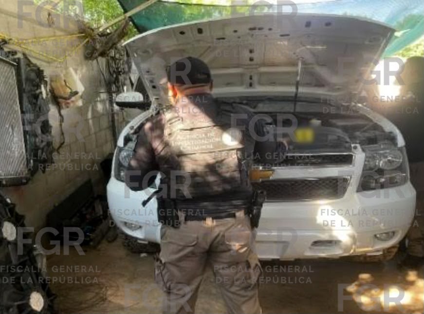 Vehículo asegurado en Las Golondrinas
