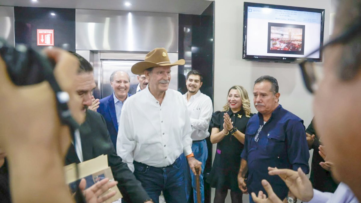vicente fox quezada visita culiacan sinaloa