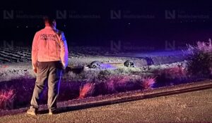 Volcadura en la sindicatura de Adolfo Ruiz Cortines, en Guasave, Sinaloa, dejó a un adulto mayor sin vida
