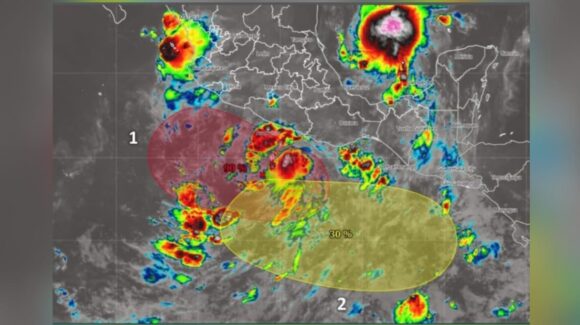 Un 90% de posibilidad de formarse el ciclón tropical ‘Simón’ en el Pacífico: Lluvias y calor este miércoles para Sinaloa